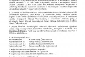 Versenyképes Járások közlemény